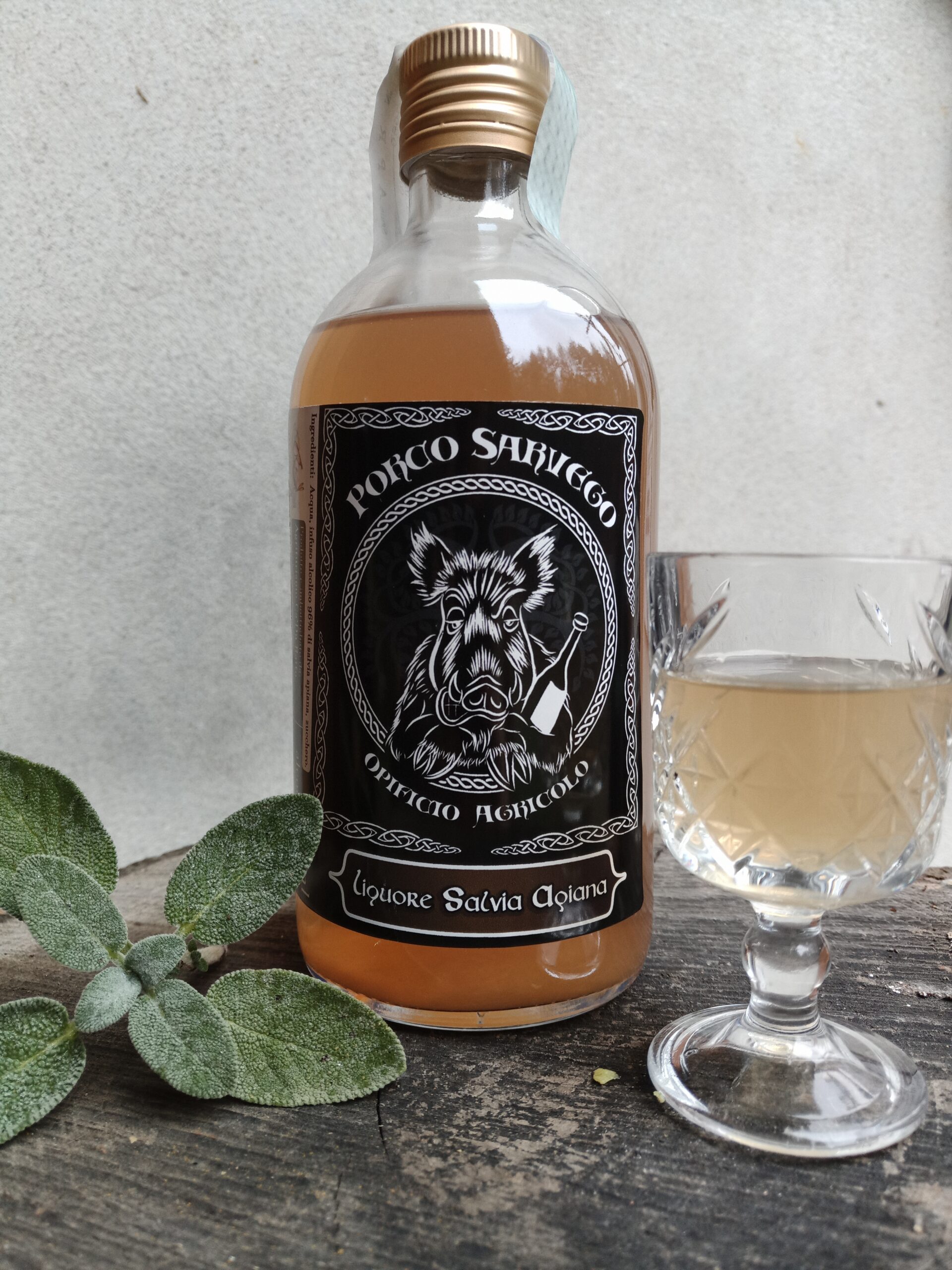 Liquore alla Salvia Apiana