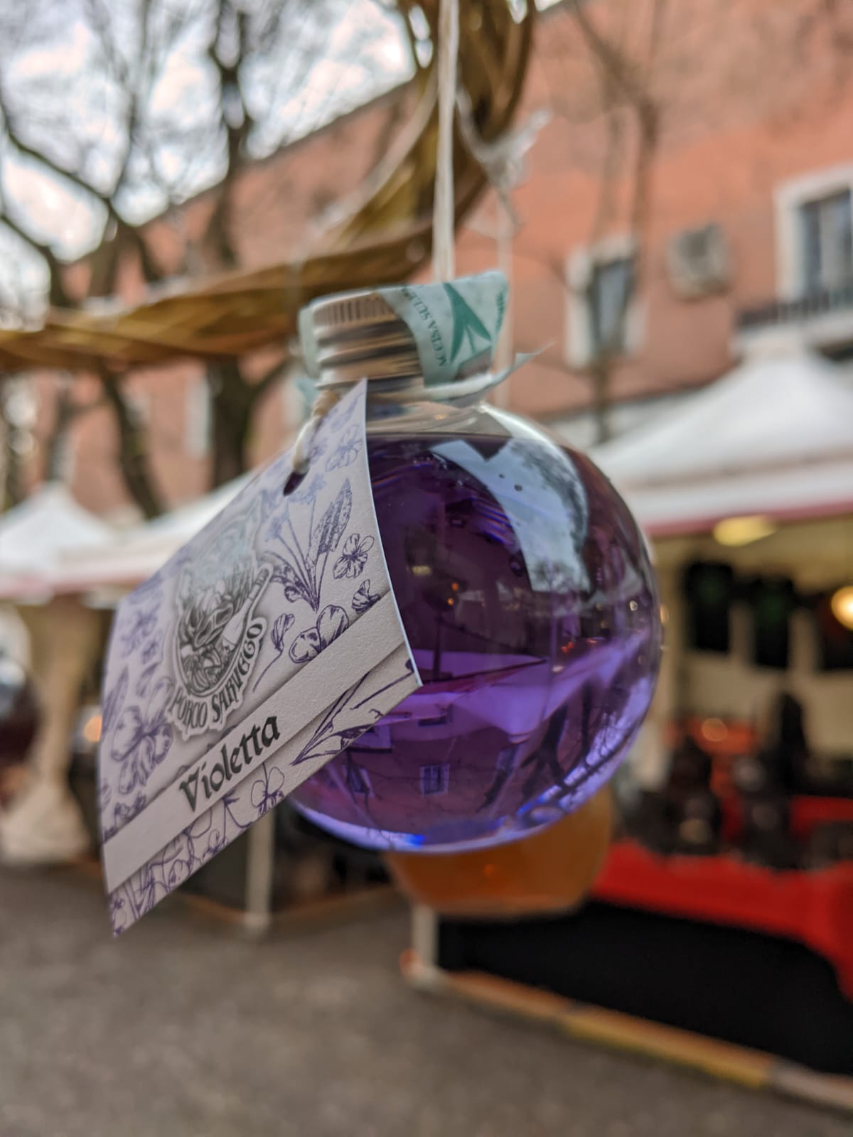 Pallina Liquore alla Violetta